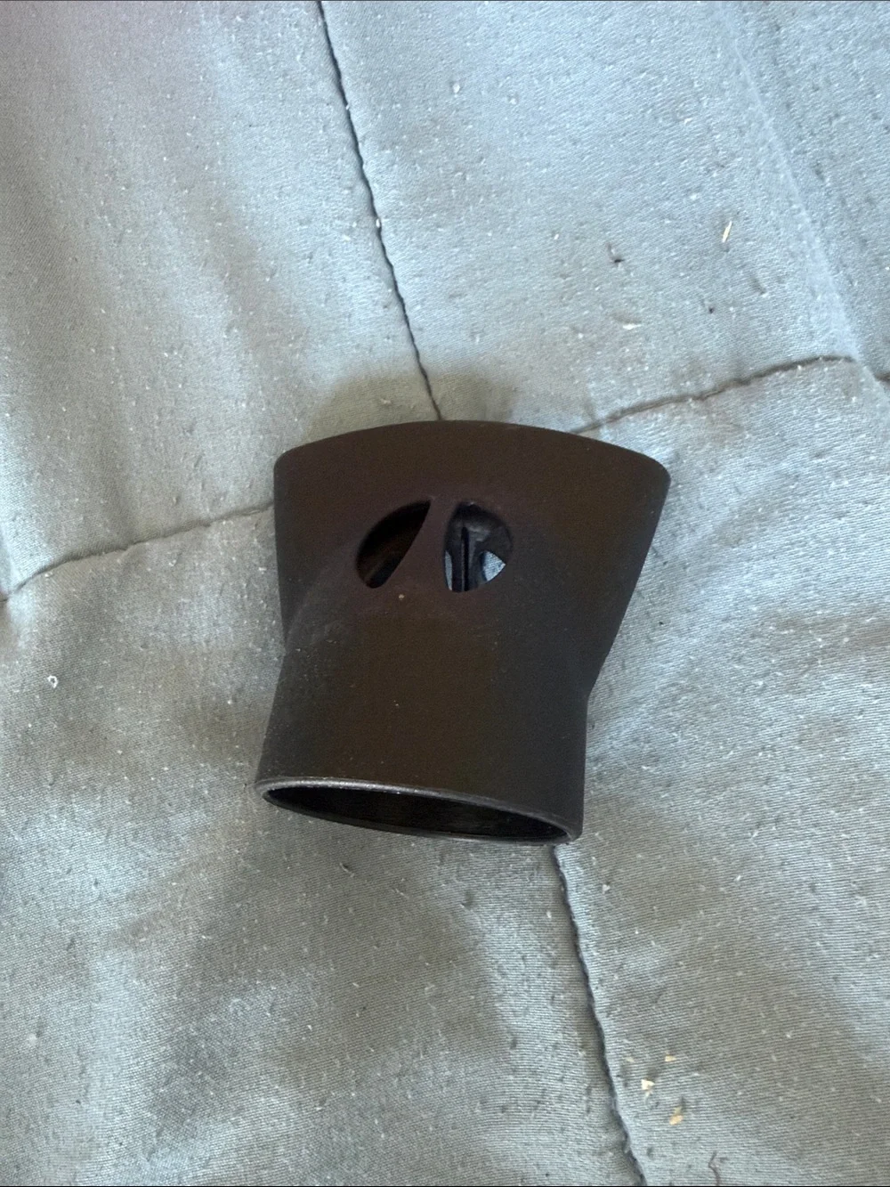 Black Rubber Stroller Handle/Grip Accessory